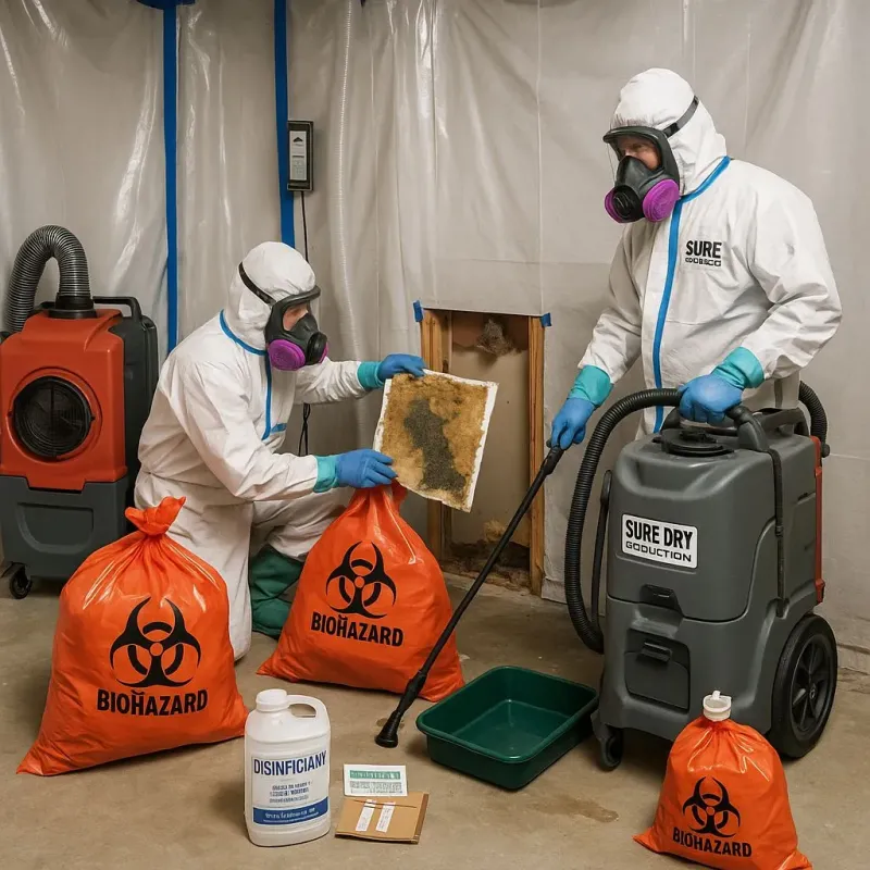 Contaminated Water Handling Protocols process in Ripley, WV